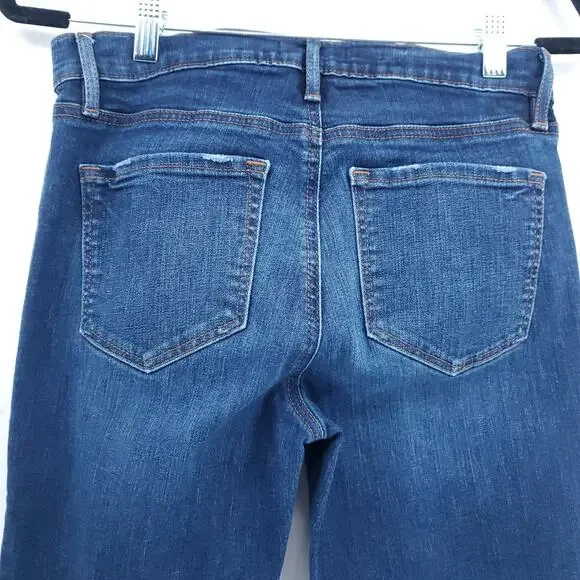 Ann Taylor Loft Women Modern Skinny Med Wash Skinny Jean Slight Stretch| 4/27 - Picture 8 of 12